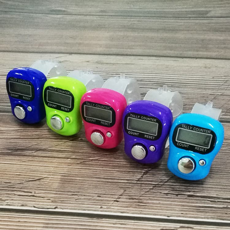 Mini Electronic LED Counter Finger Ring Tally Counter