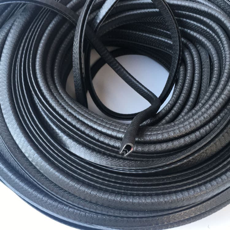 Non-stick Stainless Steel Edge Trim for 0.5 to 2mm Diamond Protection Mesh, Oil Guard Edge Trim
