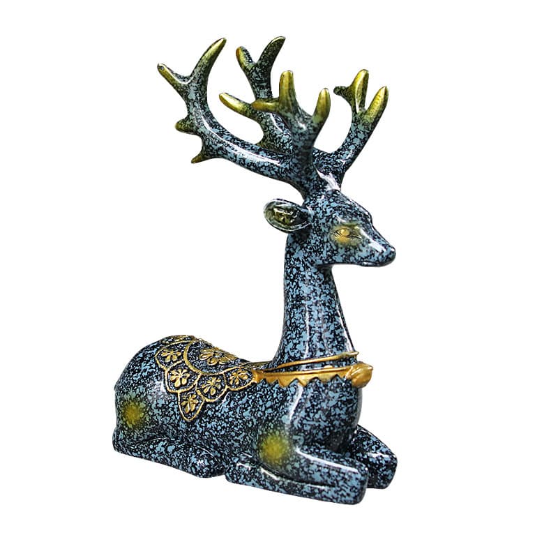 Car Safe Journey Deer Ornament Car Interior Decoration Cute Potted Plant Car Accessories Car Fragrance Auspicious Fruit