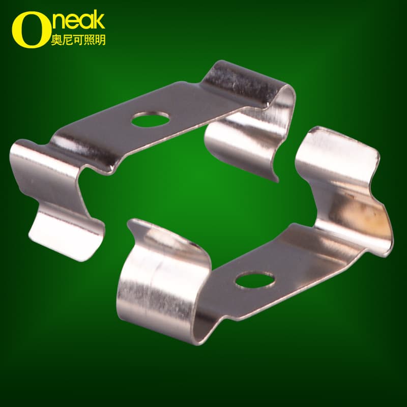 Large T5 Fluorescent Tube Mounting Plate, Integrated T5 LED Light Clamp Accessories, Bracket Fixing Clips