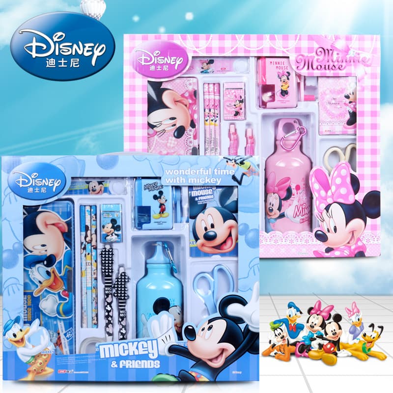 Disney Elementary School Stationery Gift Box Set for Boys and Girls Kindergarten School Supplies Birthday Gift