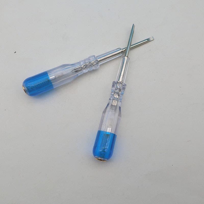 Dual-Color Voltage Tester, Office Induction Test Pen, Electrician Portable Dual-Purpose Voltage Tester Screwdriver Wholesale