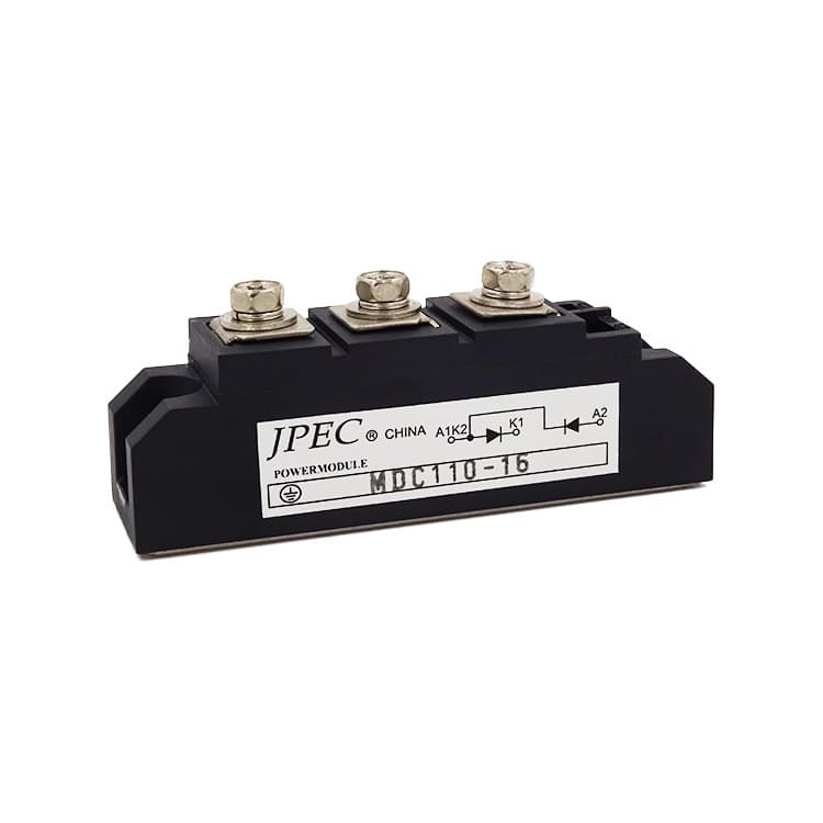 MDC rectifier module, rectifier bridge arm module 110A1600V, rectifier diode module Shanghai Qiyi JPEC