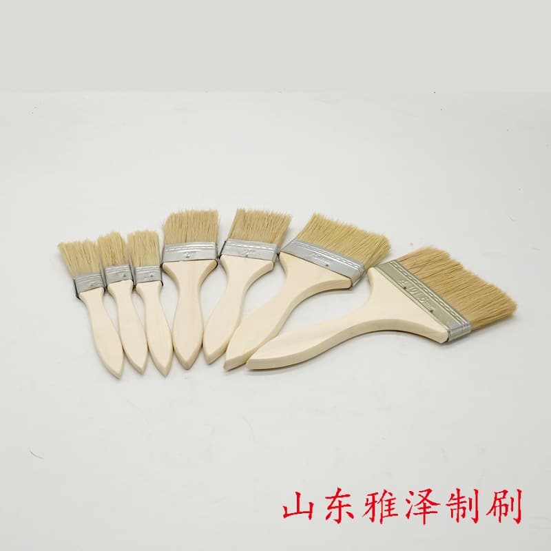Factory Wholesale Paint Brush 1 inch 1.5 inch 2 inch 3 inch 4 inch 5 inch 6 inch 8 inch Oil Brush