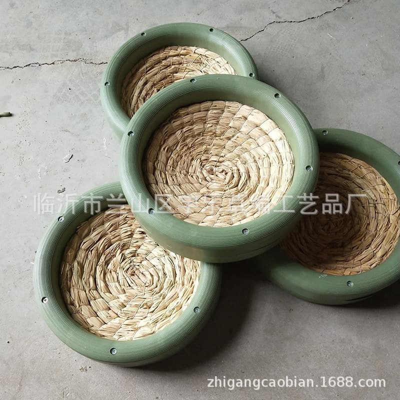 Pigeon Nest Thickened Plastic Nest Oil Straw Nest Straw Mat Nest Carrier Pigeon Products Competition Pigeon Nest Pot Pigeon Mat Replaceable