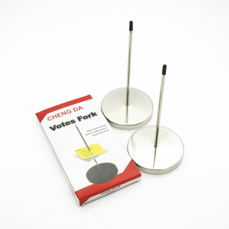 Silver straight voucher fork accounting kitchen storage supplies bill pin bill holder manufacturer stock