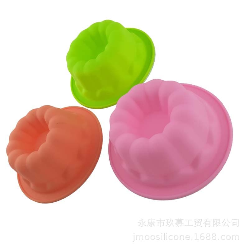 Small Pumpkin Silicone Cake Mold Pudding Mold 11CM Muffin Cup Oven-Safe Silicone Cake Mold