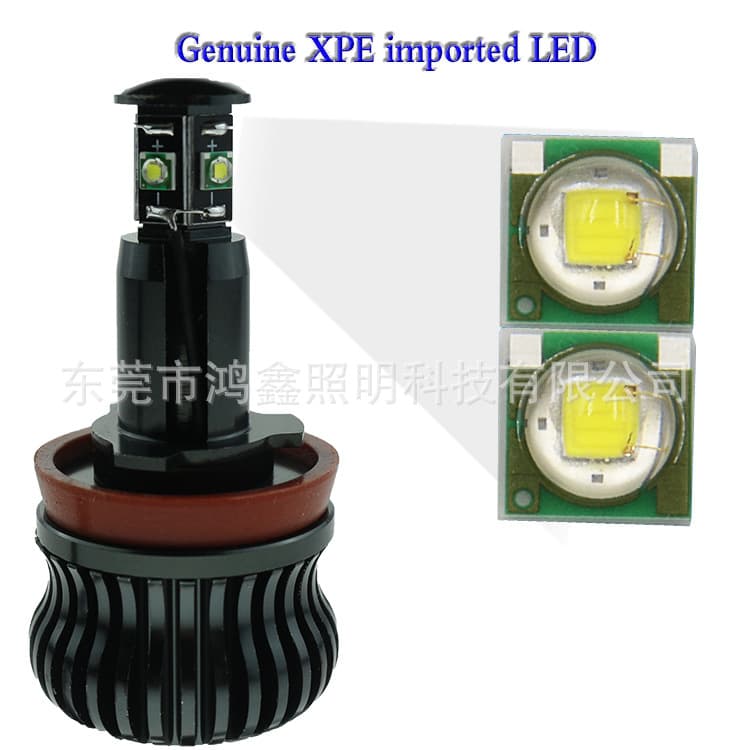 Hot-selling LED Angel Eye Fog Light Ring Decoration Light E92 H8 20W X3 X5 Angel Eye Front Light