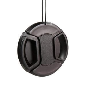 Lens Cap Plain Lens Cap 49/52/58/62/67/72MM Camera Protective Cap with Anti-Loss Strap