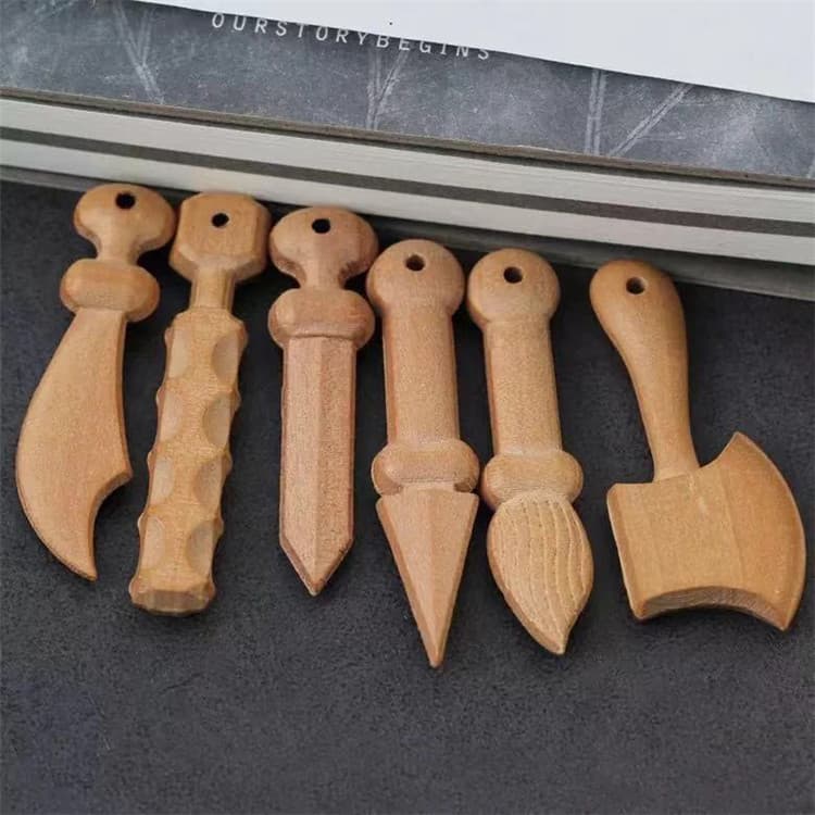 Linglong Pavilion Peach Wood Knife, Peach Wood Sword, Peach Wood Axe, Peach Wood Stick, Peach Wood Pestle, Peach Wood Carved Knife, Sword, Axe