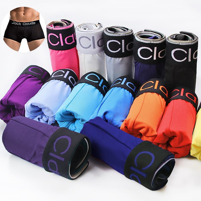 Men's Boxer Shorts, Square Cut Shorts for Male Students, Men's Style Trunks, Angle Pants, Export Cross-border Source Factory Pants