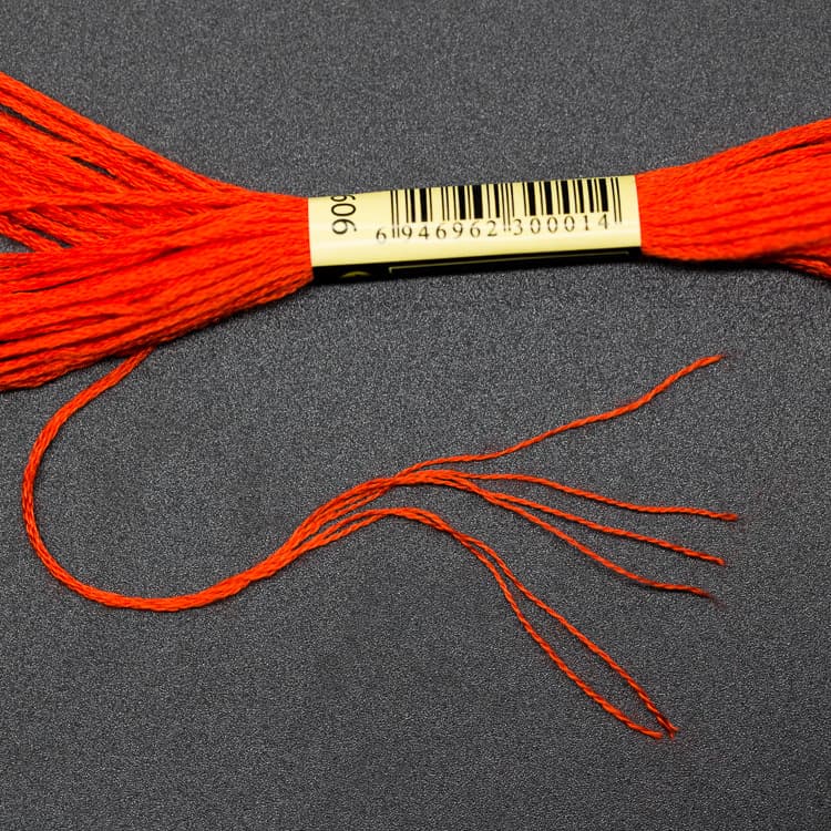 DIY Embroidery Thread for Cross-Stitch and Punch Needle, 447 Colors Available Starting from One Kilogram for Home Decor