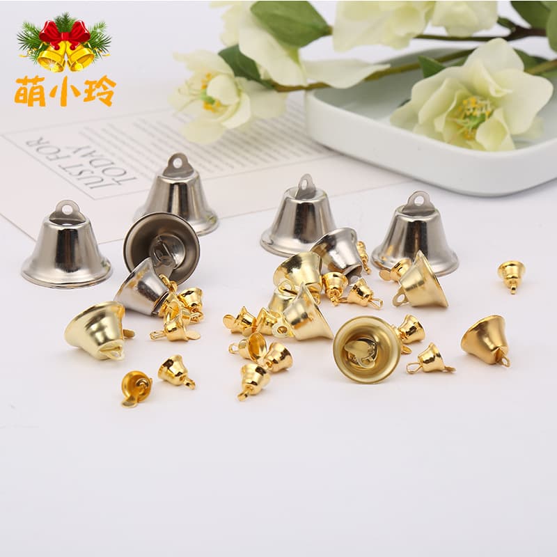 Manufacturer 1-3cm Metal Open Wind Chimes Christmas Holiday Decoration DIY Ornament Accessories Wholesale