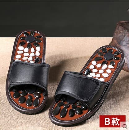 Natural Pebble Soft Foam Massage Slippers Export Manufacturer Direct Sales