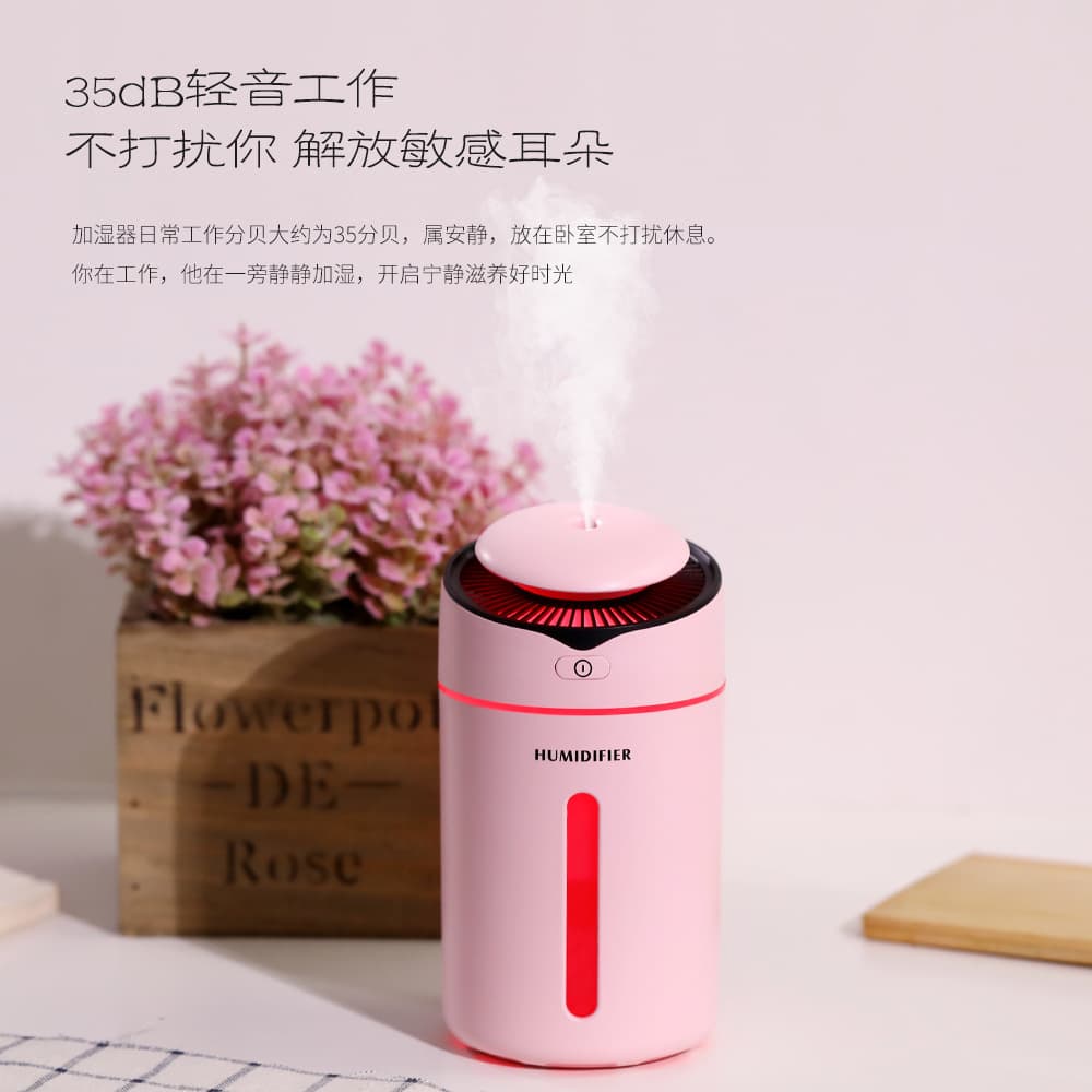 I9 Humidifier Creative Household Desktop USB Mini Aroma Diffuser Humidifier Car Air Purifier
