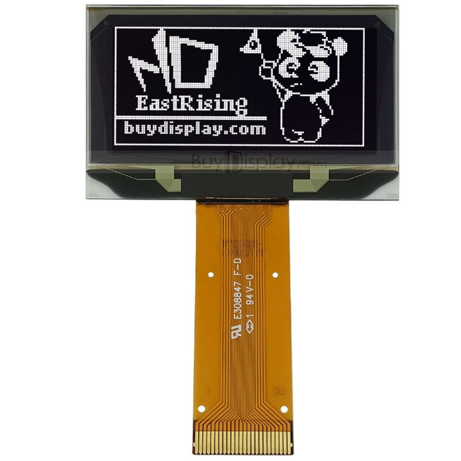 White 1.5-inch OLED display/display module/12864/128x64 dot matrix/parallel serial port