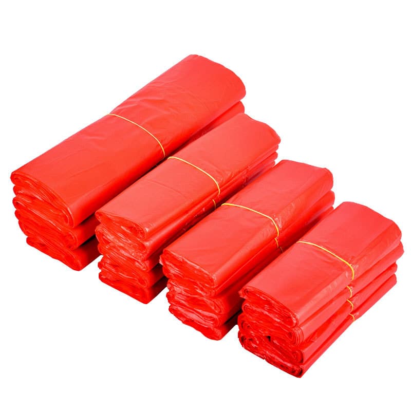 Red vest bag shopping bag portable garbage bag household thickened takeaway bag plastic bag manufacturer wholesale