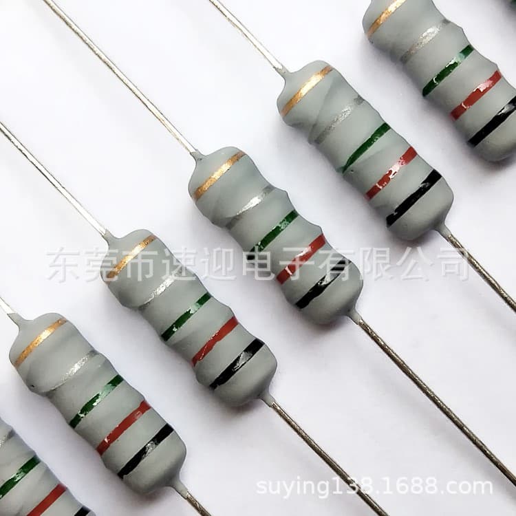 Wirewound Resistor 0.25W 1/2W 1W 2W 3W 2.2R 3.3R 4.7R 10R NKNP Non-Inductive Resistor