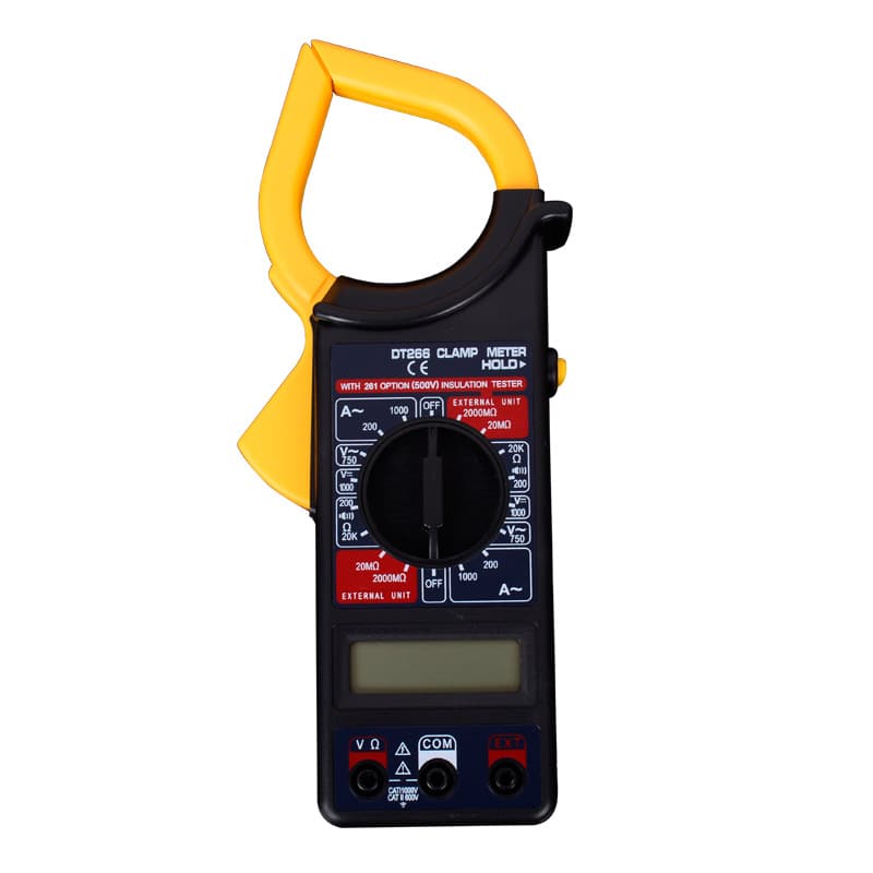 Factory Direct DT266 High-Precision AC Clamp Multimeter Electrician-Specific Clamp Current Meter