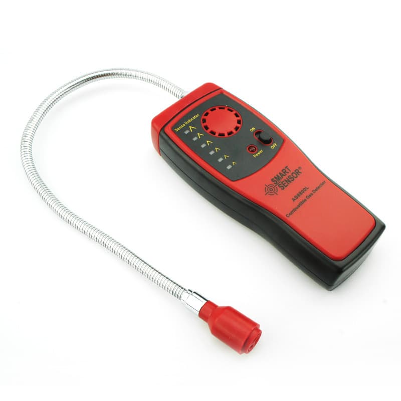 AS8800L Xima English export packaging portable gas and natural gas leak detection combustible gas detector
