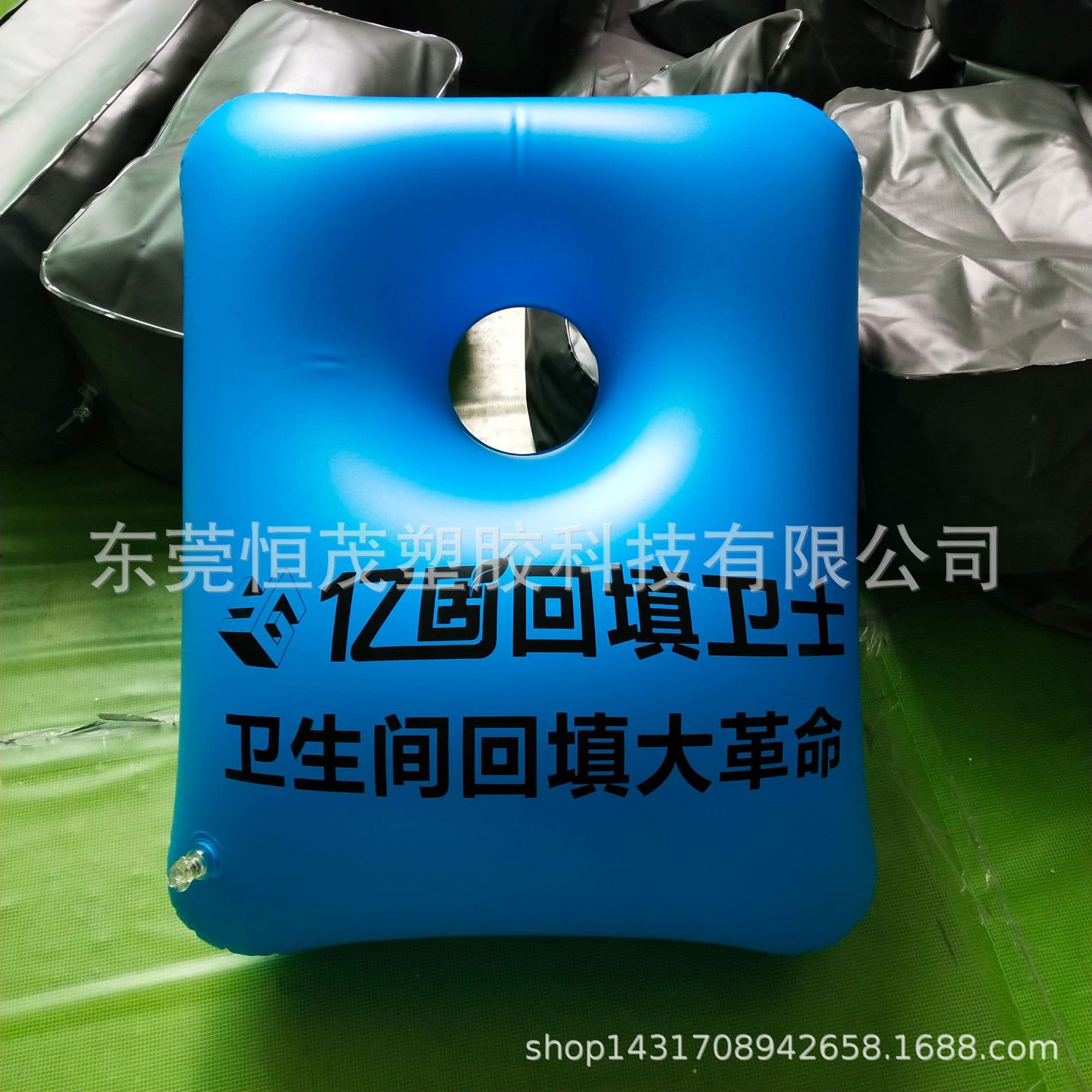 Factory Stock PVC Inflatable Bathroom Filling Treasure, Bathroom Backfill Air Model Inflatable Backfill Mold, Toilet Construction Backfill