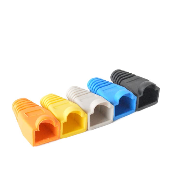 8-Core Ethernet Cable RJ45 Connector Boots Network/Ethernet Connector Protective Covers 1000pcs 6/7MM