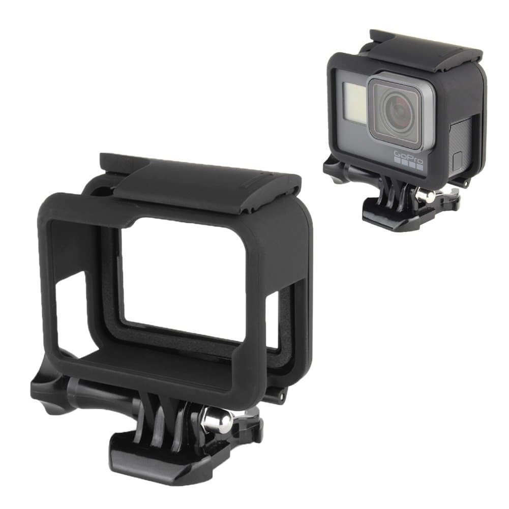 For GoPro 7/6/5 Hero 5 Side Opening Protective Frame, Sports Camera Portable Standard Frame, Plastic