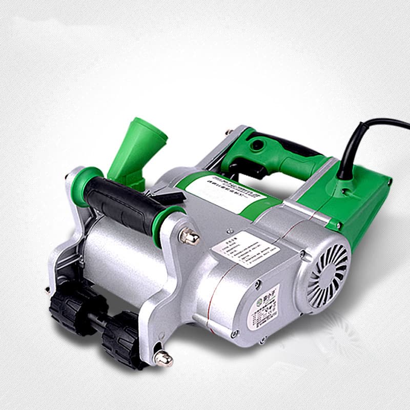 Water and electricity installation one-time molding no-dead-angle wall grooving machine lightweight brick air-fast foam brick slot cutter