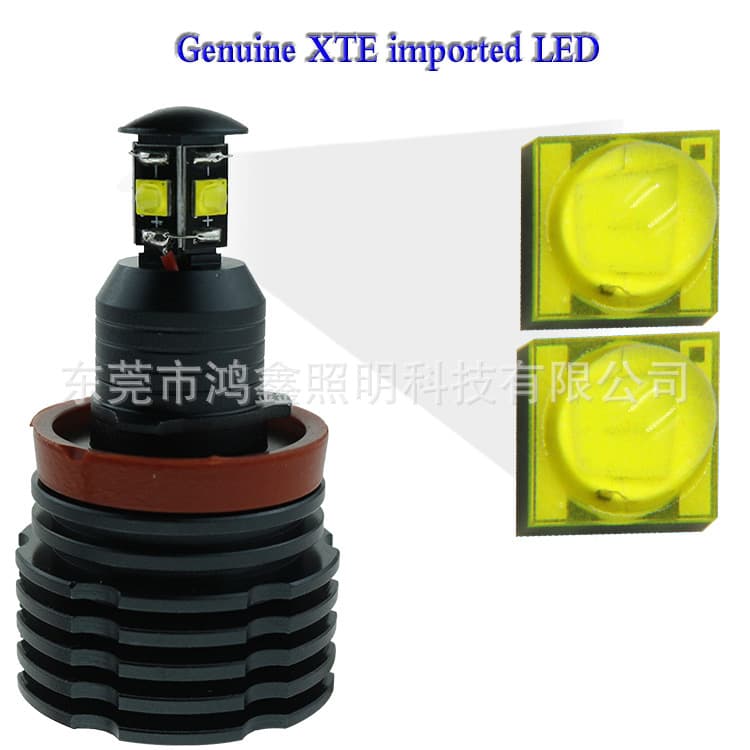 Cross-brand BMW Car LED Light E92 40W H8 Compatible with BMW H8 Angel Eye Ring Modification Light