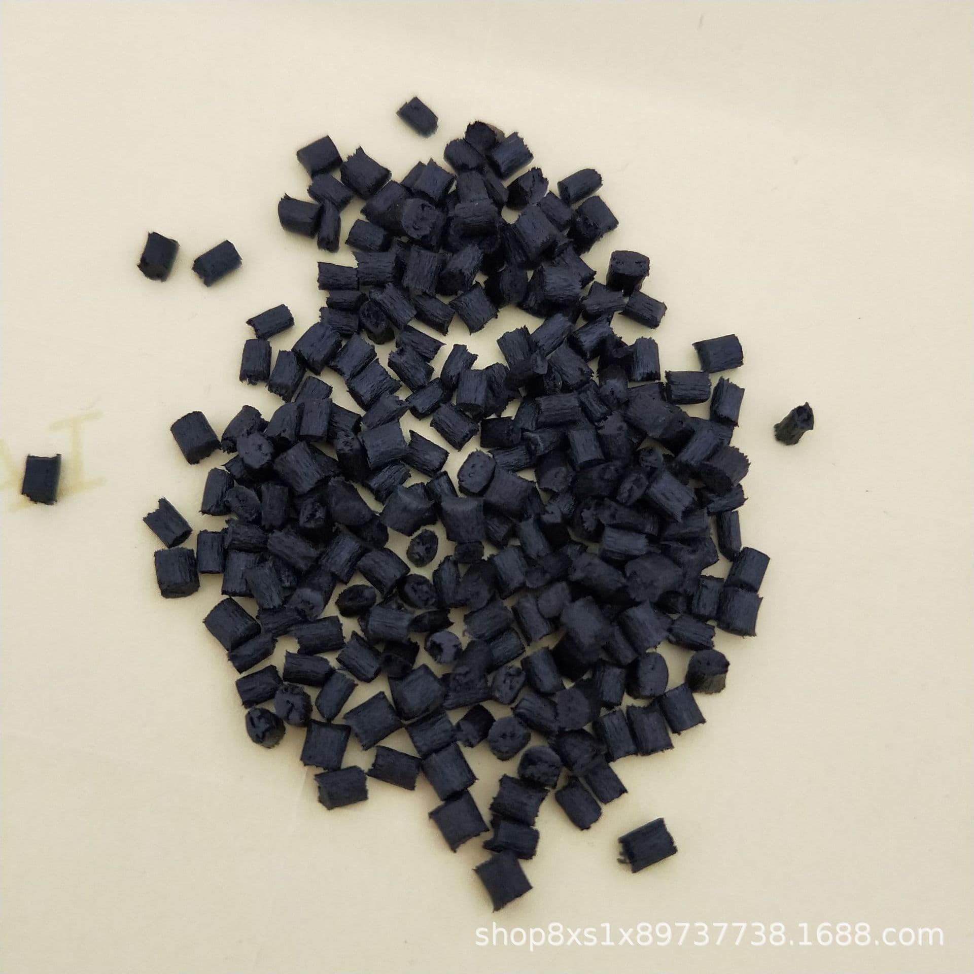 Wholesale second-grade recycled crushed material 475 for fixture material, PS with 10% fiber, black and gray 475