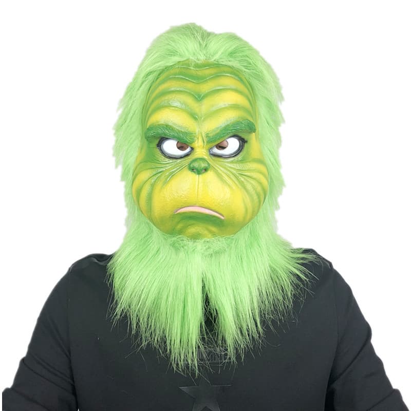 Christmas Grinch Mask, The Grinch Movie Merchandise, Grinch Headpiece
