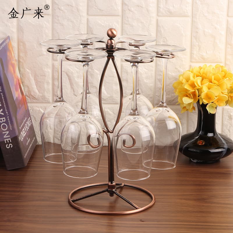 Factory direct wholesale creative wine glass rack, S-shaped stemmed glass rack, hanging wine glass rack, dropshipping available.
