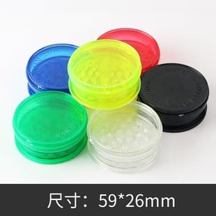 Factory Direct No. 1 Magnet Herb Grinder 60mm High Quality Plastic Grinder Cross-Border Supply