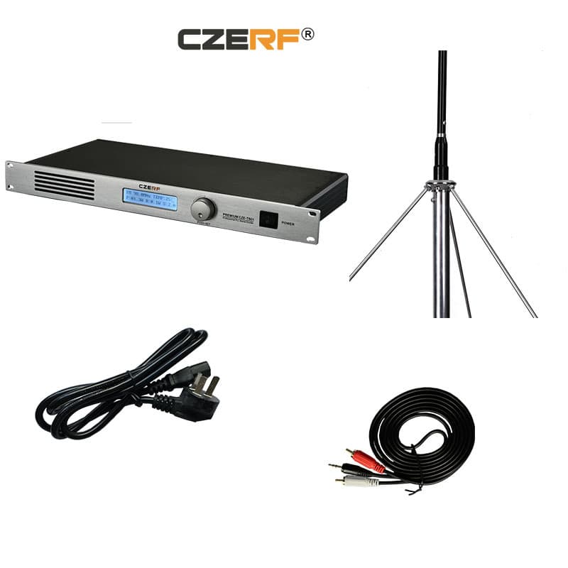 CZE-T501 50W Radio Transmitter English Listening Test FM FM Transmitter Wireless Audio