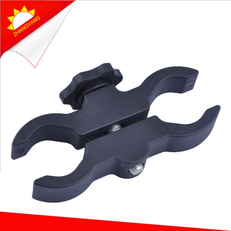 Hot-selling bicycle flashlight tube clamps, multi-functional acetal clamps, plastic QQ09 clamps