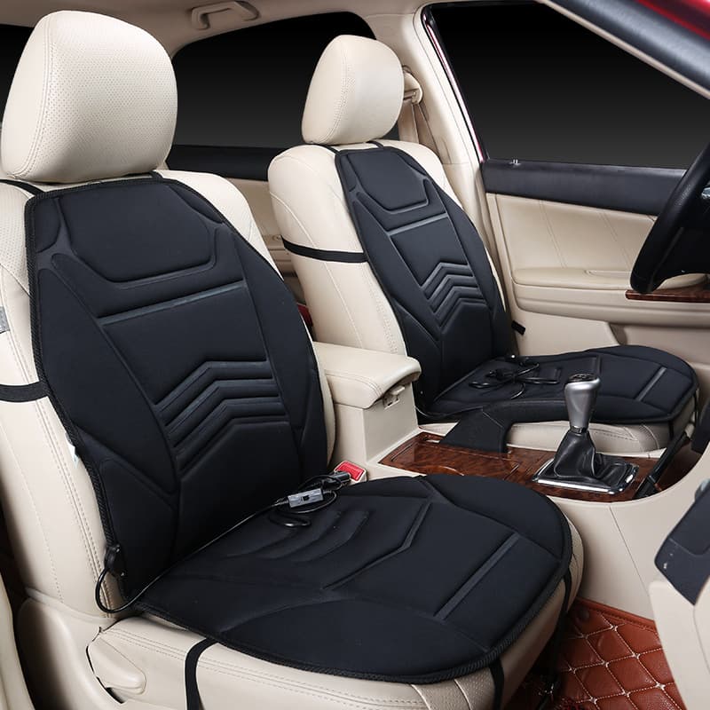 Car Seat Heating Pad, Electric Heating Seat Cushion, Electric Heated Pad - Wave Design