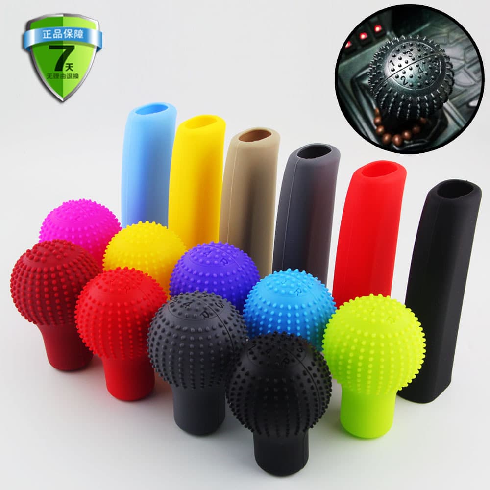 Universal Silicone Gear Shift Cover, Car Shift Boot, Manual Shift Cover, Automatic Shift Knob Cover, Anti-Slip Shift Knob Cover