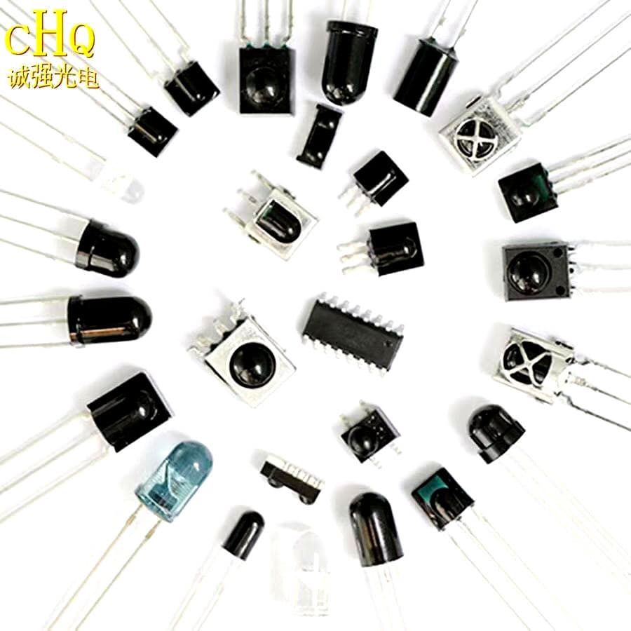 Infrared receiving tube photosensitive diodes, infrared emitting tube sensing pairs, remote control receiver head manufacturers