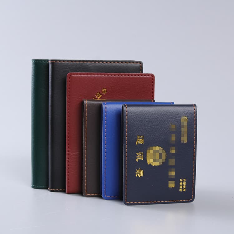 Manufacturer wholesale address book, phone book, classmate list, souvenir book, ordering, portable contact booklet leather case production