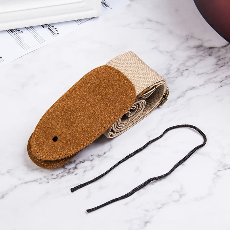 Cross-border cotton guitar straps, folk guitar straps, electric acoustic guitar, classical guitar straps, braces, leather webbing