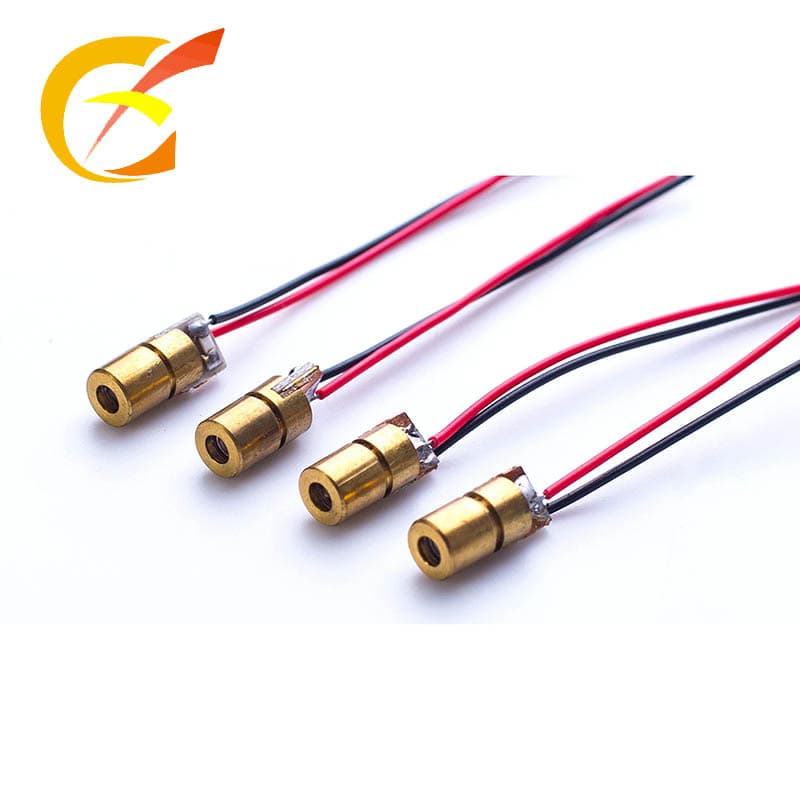 Red Laser Diode Module Dot Laser Head 650nm 6.0 6.5 Production Customization Electronic Component / Optoelectronic Component