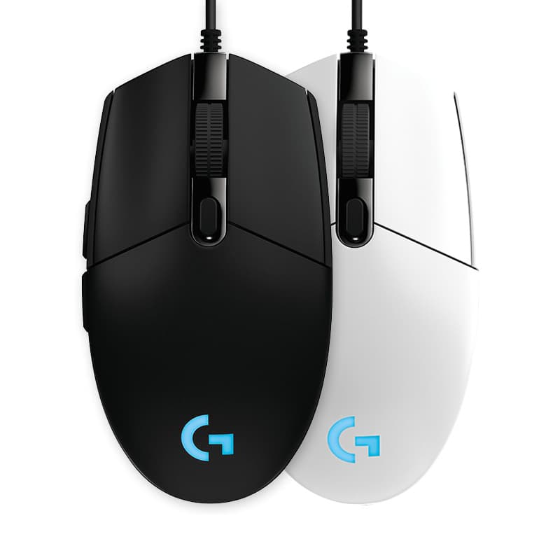 Logitech G102 Second Generation Black White Gaming Competition Pubg Macro Settings Customized Mechanical Mouse