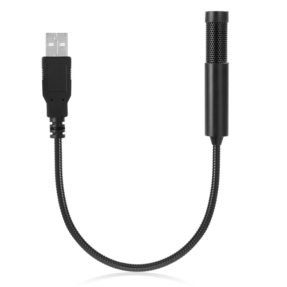 Suitable for laptops, USB condenser flexible microphone, gooseneck microphone for video conferencing