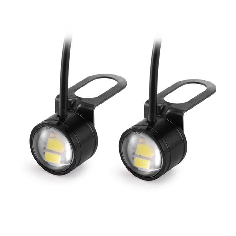 Car LED Light 3SMD 5730 Mirror Light Motorcycle Daytime Running Light Eagle Eye Light Rearview Mirror Modification