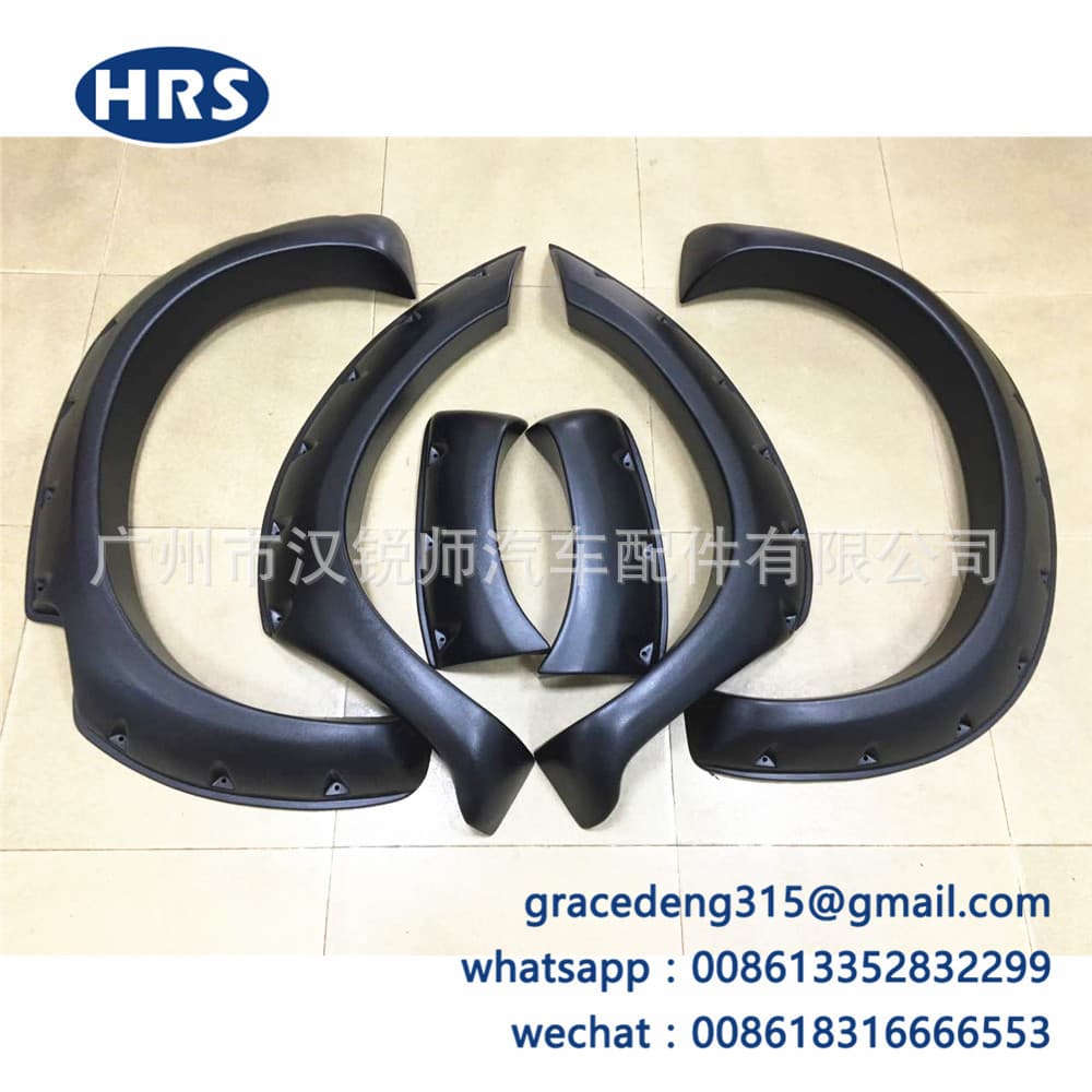 Wholesale for Cross-border E-commerce 2012 Hilux VIGO Wheel Arch Injection Molded PP Material ABS Material Wheel Arch