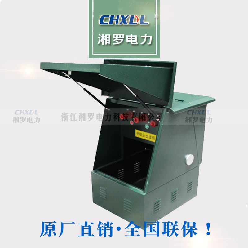 DFW-12 Factory 10kV High-Voltage Cable Branch Box Stainless Cable Transfer Box with Lightning Arrester 1-In 5-Out