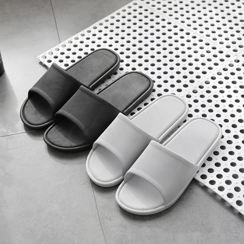 Bathroom Slippers For Men Women Summer Indoor Soft Bottom Anti-slip Home Use Couple's Bath Slippers Men's Household Shoes