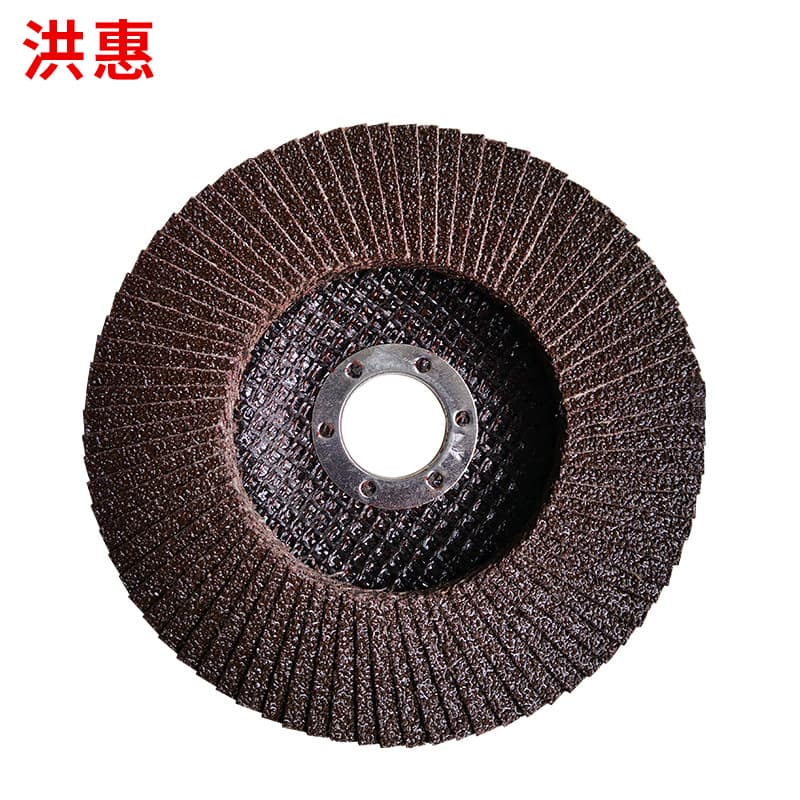 Abrasive cloth wheel louver wheel 4.5 inch mesh cover calcined louver blade polished gold steel metal brown steel jade material polishing wheel