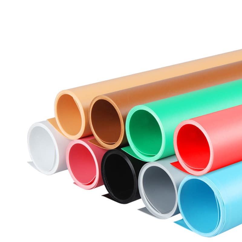 PVC Matte Solid Color Background Board Photography Backdrop Cloth/Paper Reflective Board Waterproof Wrinkle-Resistant for Taobao Shooting