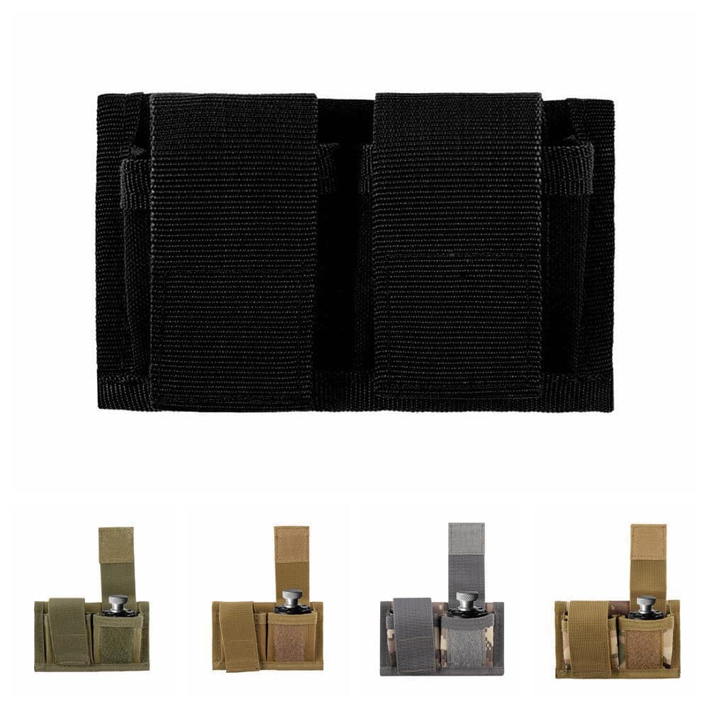 Tactical outdoor revolver quick refill bag outdoor hunting double accessory bag revolver refill bag revolver ammunition bag